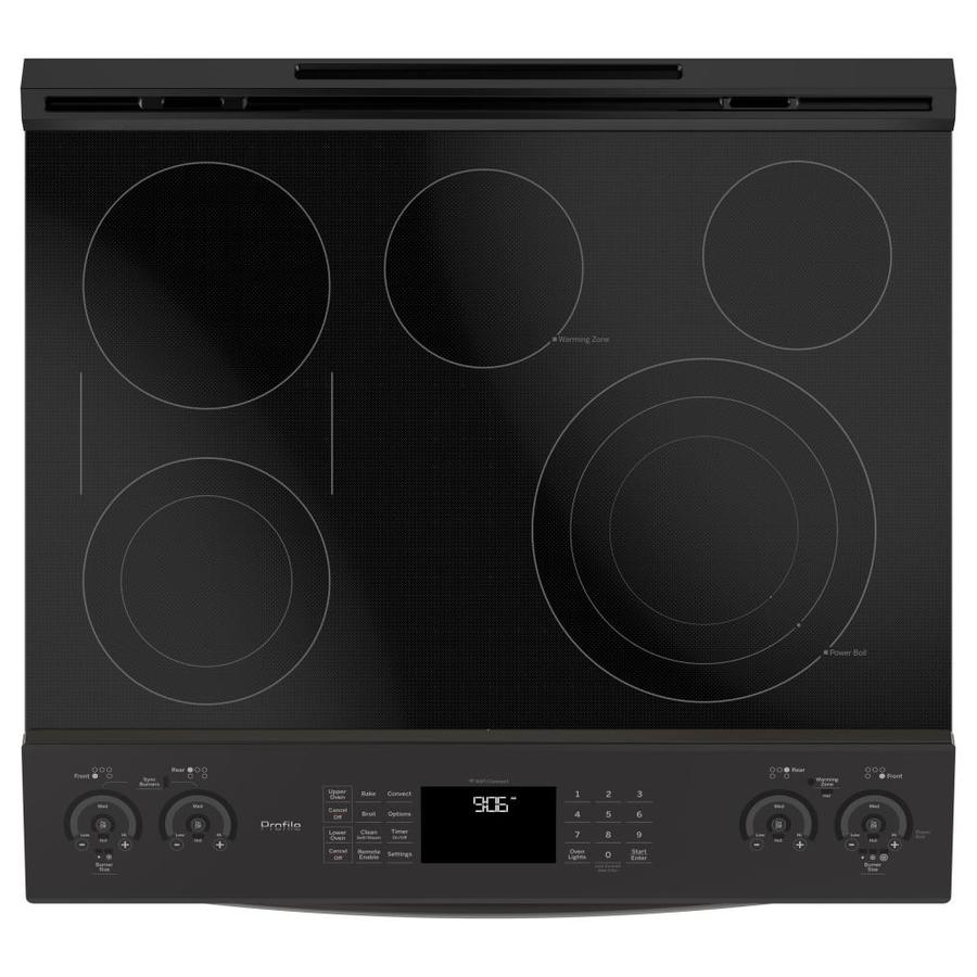 GE Profile Smooth SurfaceElement 4.4cu ft / 2.2cu ft SelfCleaning