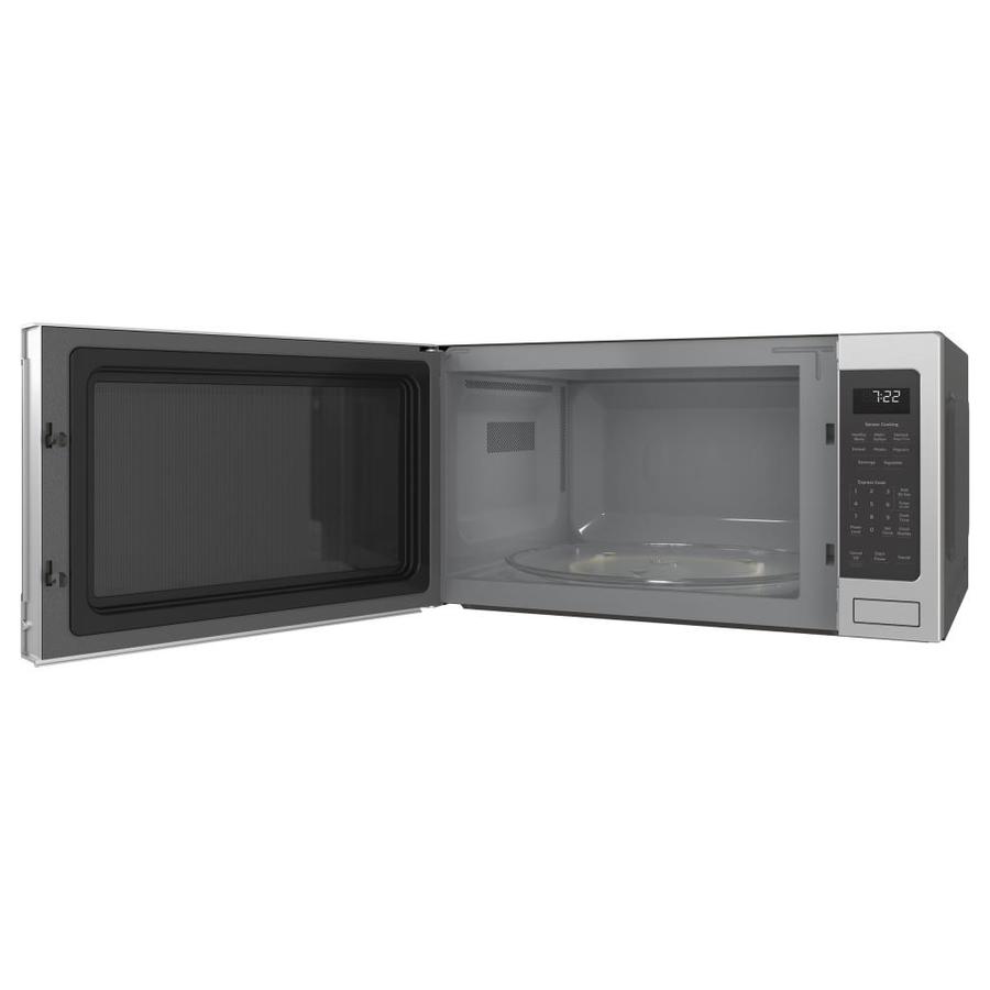 Ge Profile 2 2 Cu Ft 1100 Countertop Microwave Stainless Steel