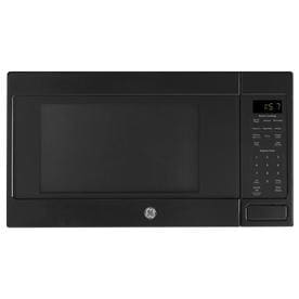 Countertop Microwaves At Lowes Ge 1 6 Cu Ft 1150 Watt Countertop Microwave Black