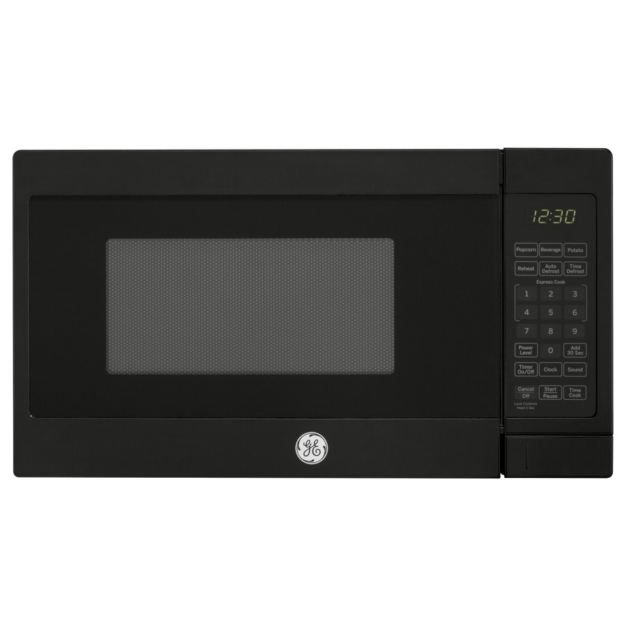 GE 0.7cu ft 700Watt Countertop Microwave (Black) at
