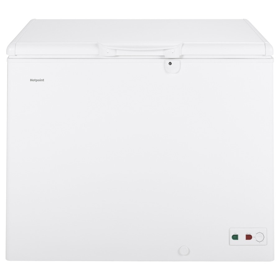 Hotpoint 9.4-cu ft Manual Chest Freezer (White) at Lowes.com