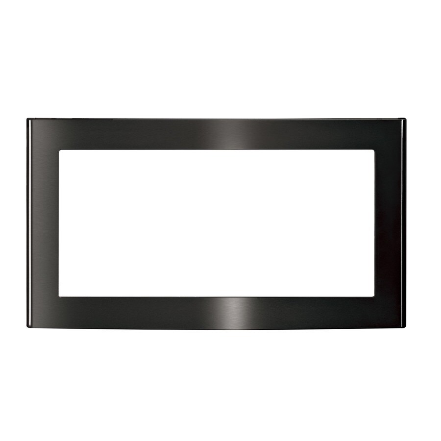 Ge Countertop Microwave Trim Kit Black Stainless At Lowes Com