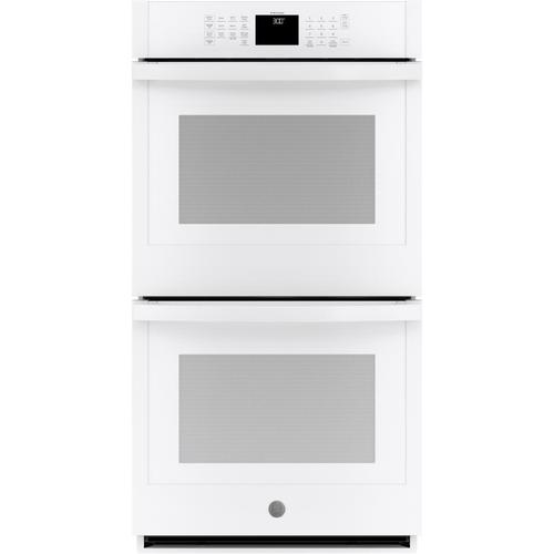 GE 27in SelfCleaning Double Electric Wall Oven (White) in the Double