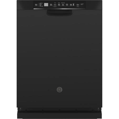GE Dry Boost 48Decibel Front Control 24in BuiltIn Dishwasher (Black