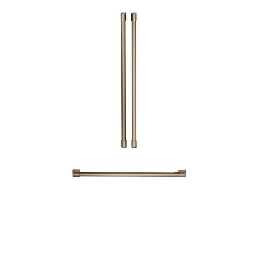 Cafe French Door Refrigerator Door Handle (Brushed Bronze) at
