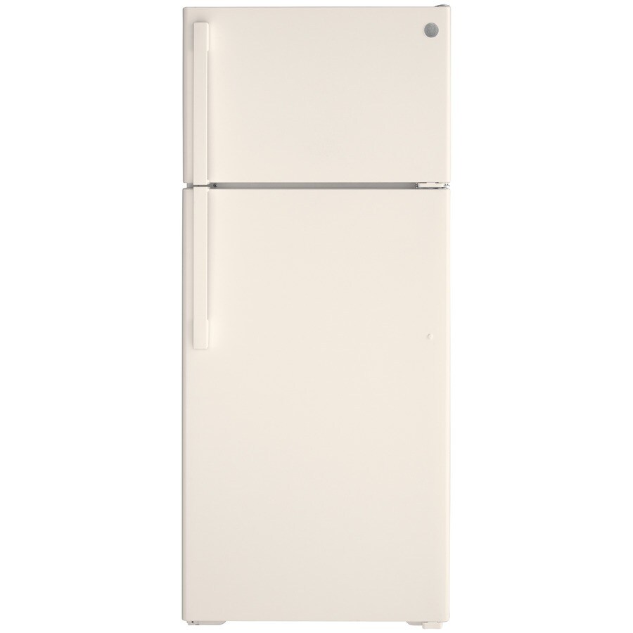 GE Bisque/Biscuit TopFreezer Refrigerators at