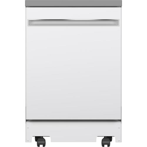 GE 23.625in 54Decibel Portable Dishwasher (White) ENERGY STAR in the