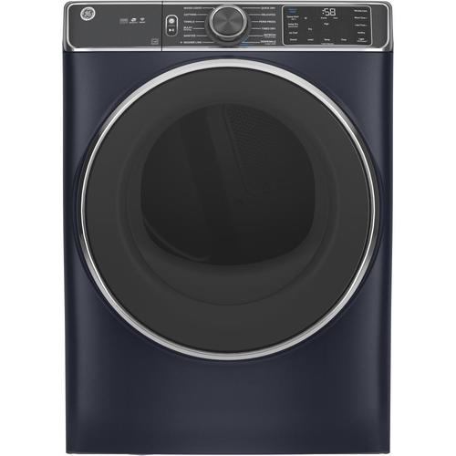 GE 7.8cu ft Stackable Steam Cycle Electric Dryer (Sapphire Blue