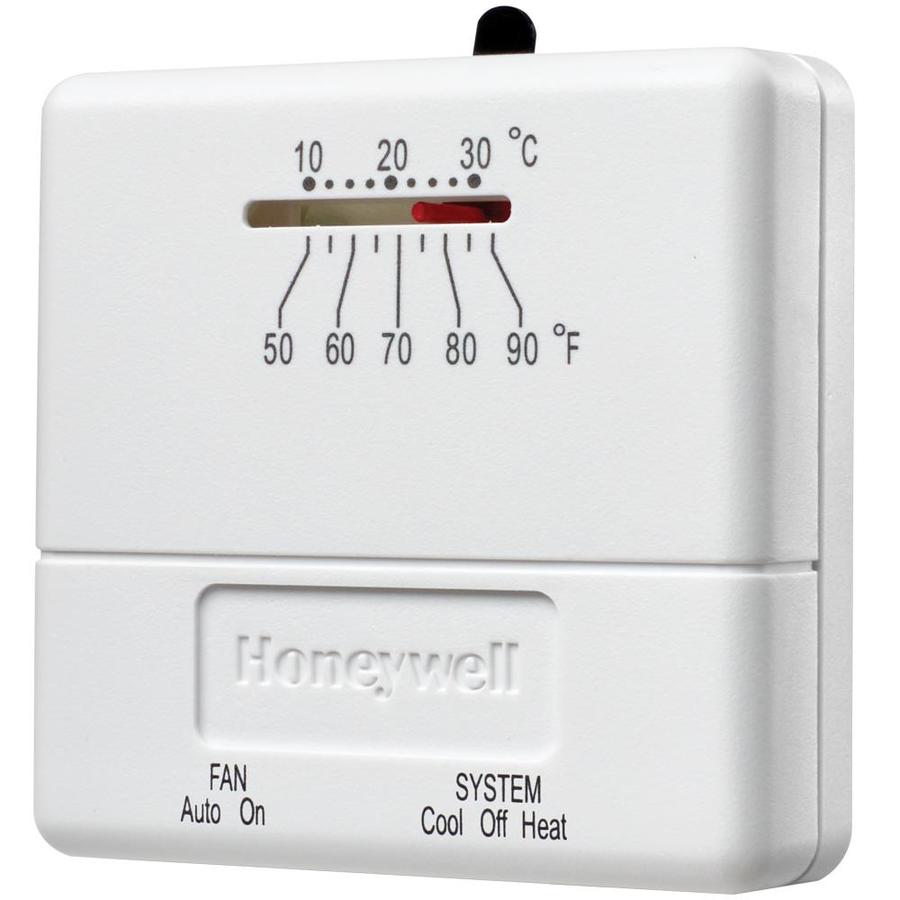 Honeywell Mechanical Non Programmable Thermostat At Lowes