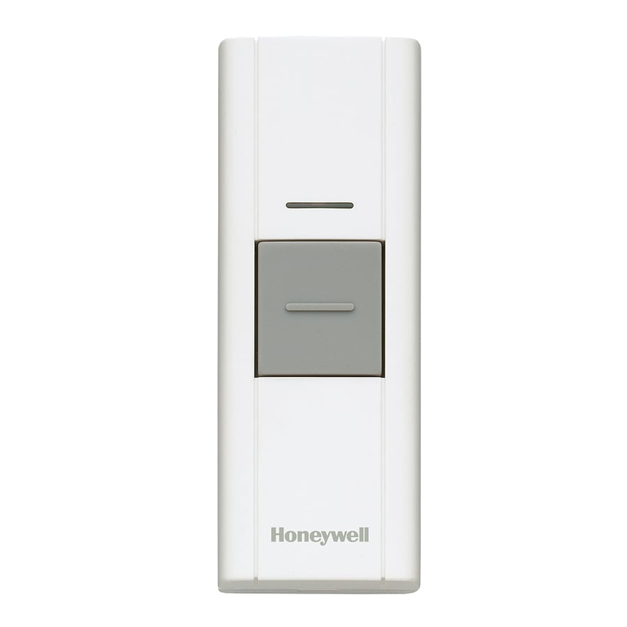 Honeywell Plastic Doorbell Button (Batteries Sold Separately) in the