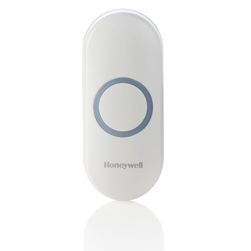 Honeywell Wireless White Doorbell Button Batteries Included At