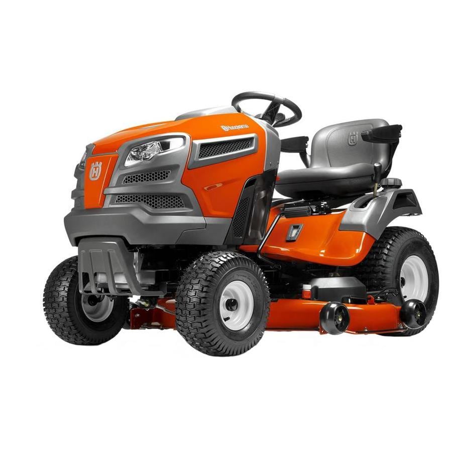 Shop Husqvarna Yta24v48ca 24 Hp V Twin Automatic 48 In Riding Lawn