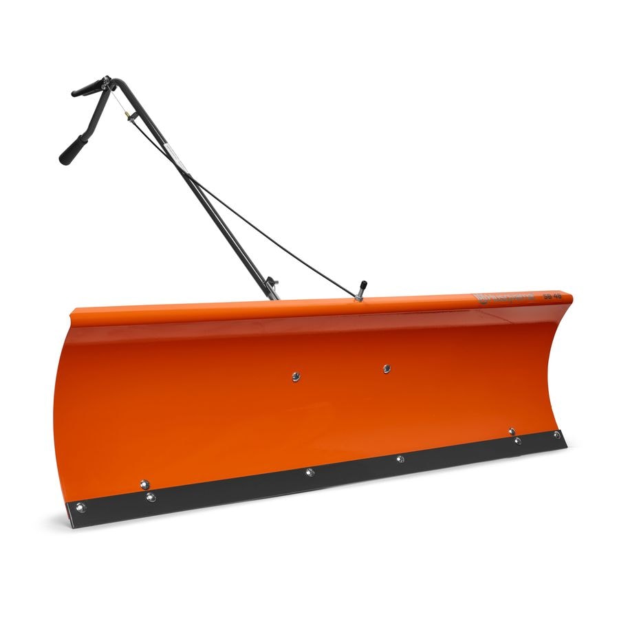 husqvarna riding mower plow attachment