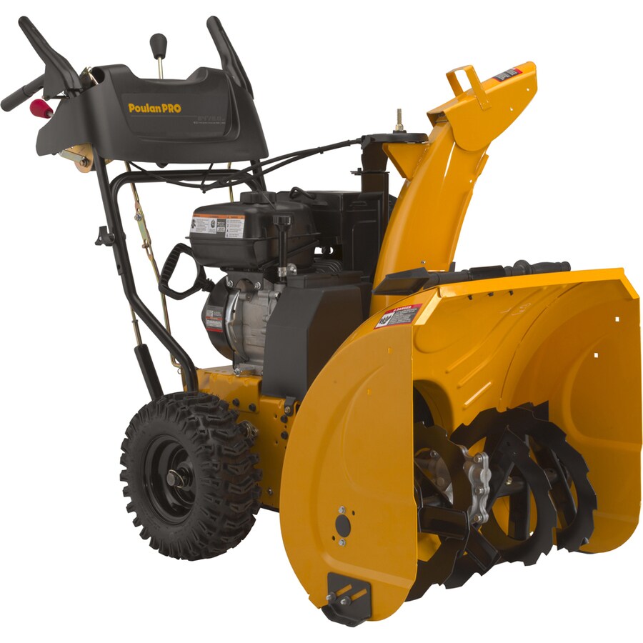 Poulan Pro 208cc 24-in Two-Stage Gas Snow Blower at Lowes.com