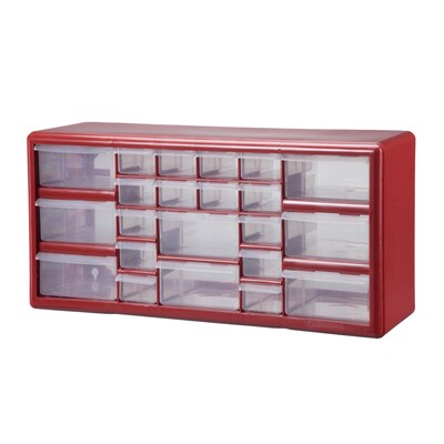 Stack On 22 Drawer Red Plastic At Lowes Com