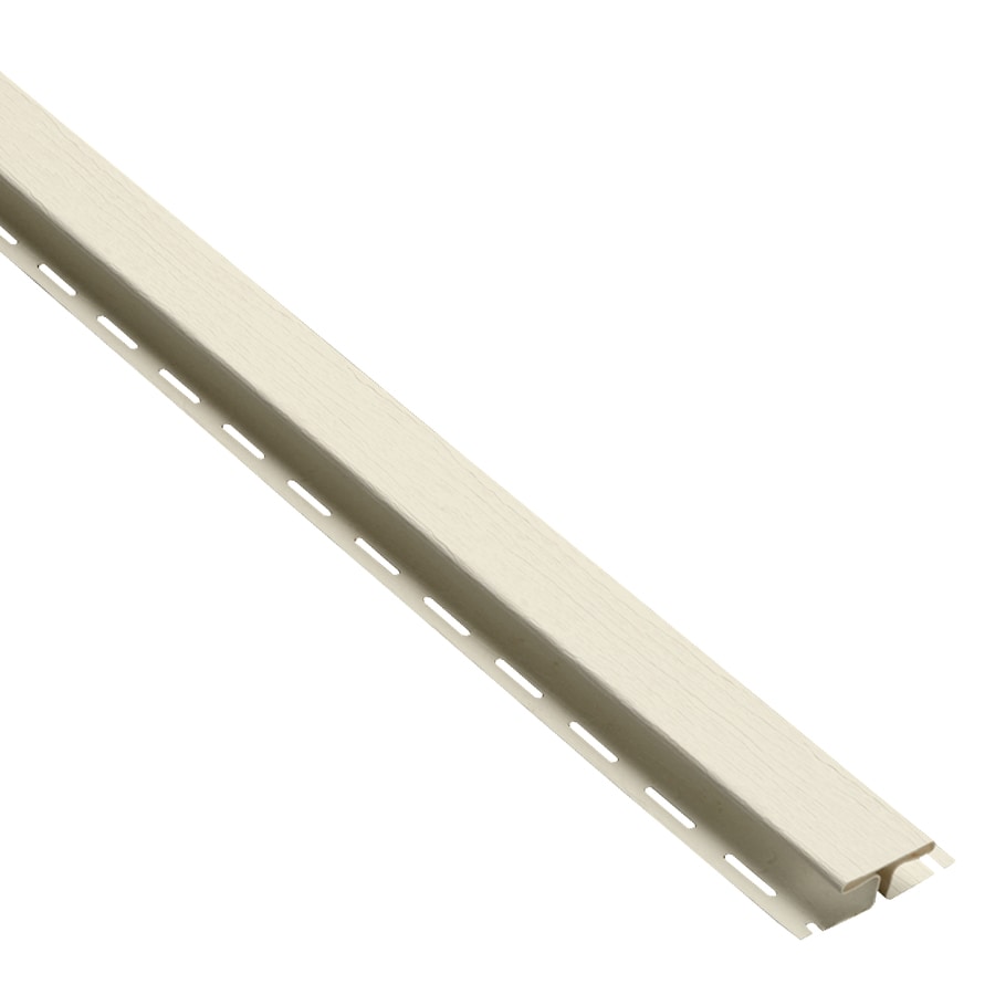 trim h siding vinyl Trim 150 in 0.625 Shop in Durabuilt Cream Siding Vinyl x H