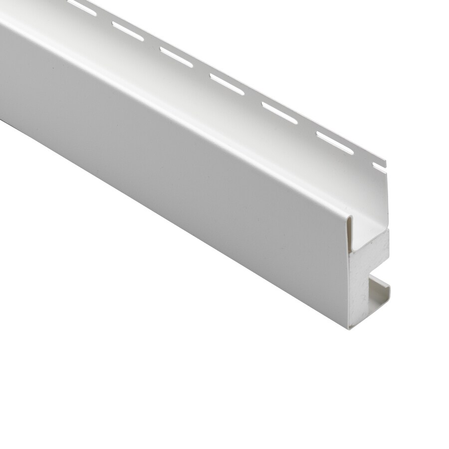 Durabuilt 36494101 White J-channel Vinyl Siding Trim 4.5-Inches x 150-Inches