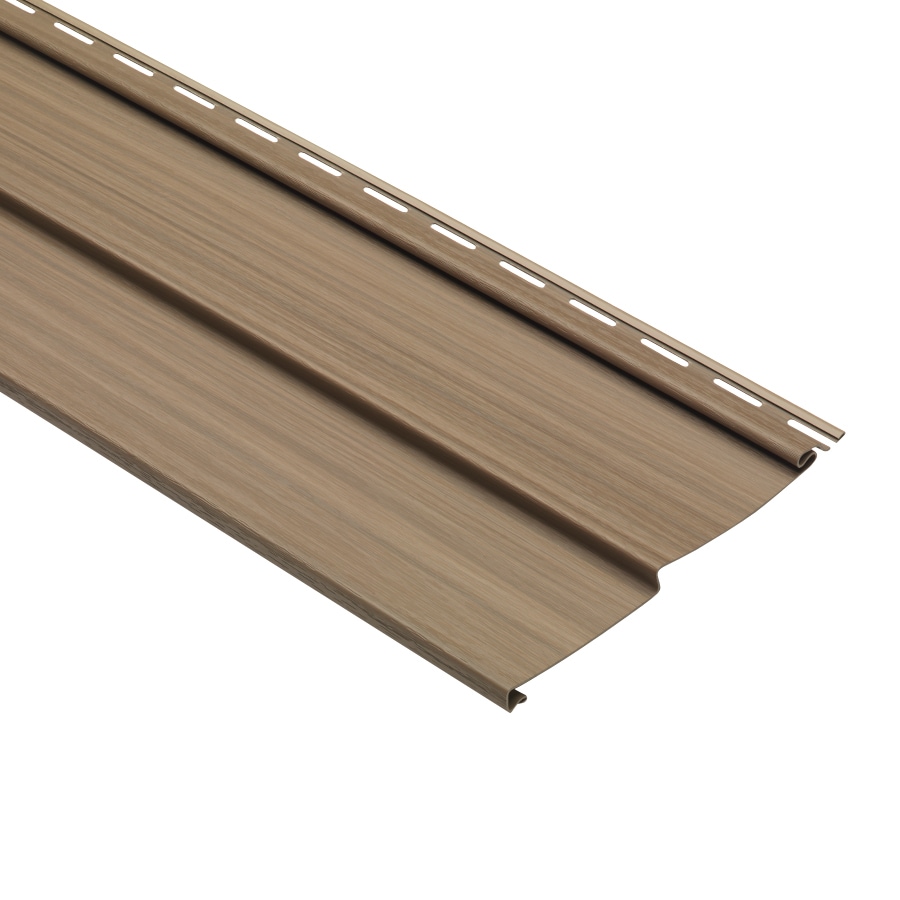  233431 Traditional Chestnut Vinyl Siding Panel 8-in x 150-in