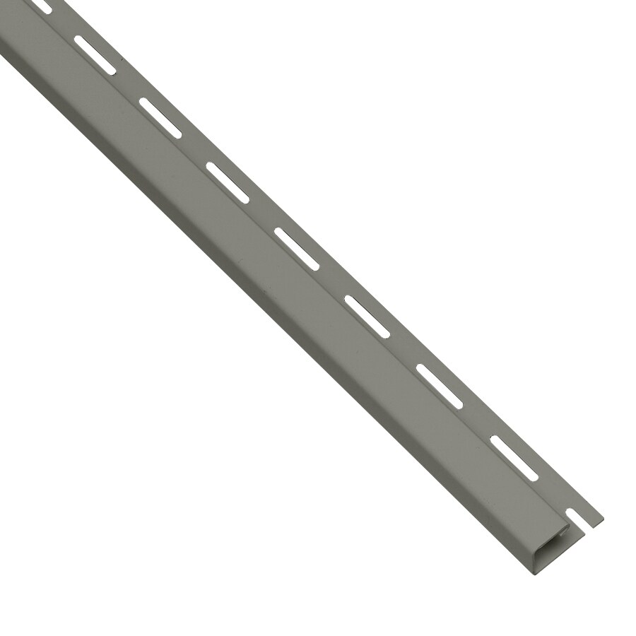 Georgia-Pacific 40024129 1-in x 150-in Aspen J-Channel Vinyl Siding Trim