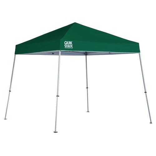Quik Shade 9.25-ft L Square Green Pop-up Canopy in the ...