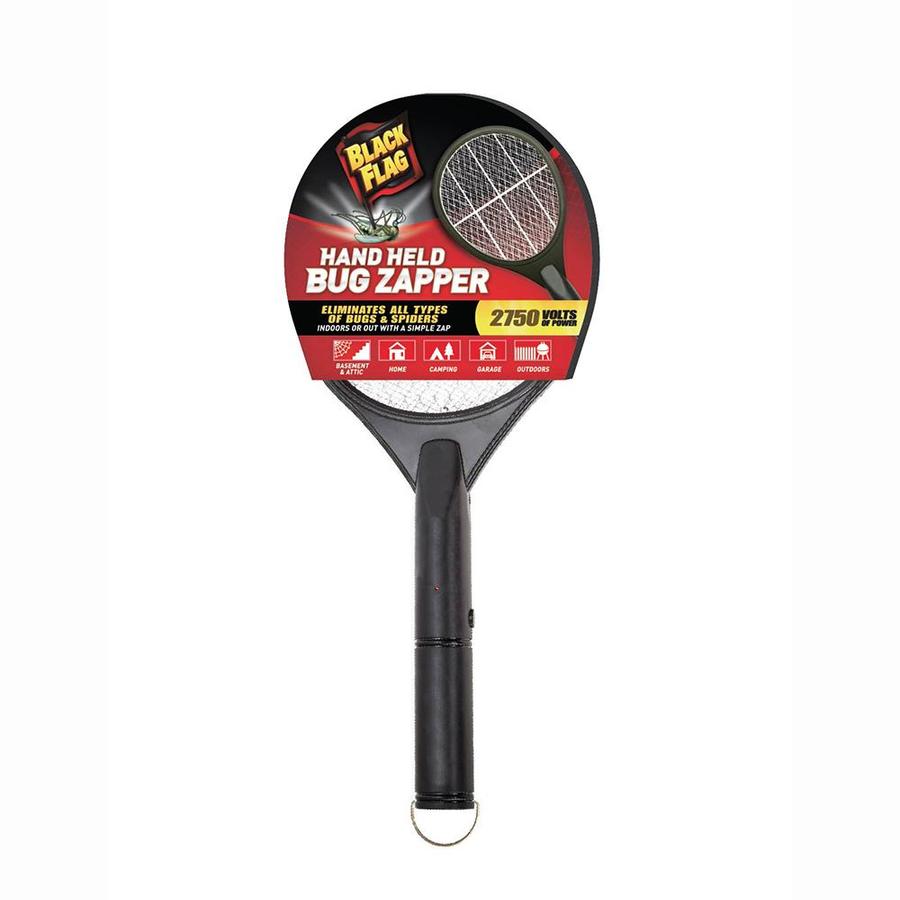 Black Flag 0 09 Watt Battery Powered Bug Zapper Racket In The Bug Zappers Department At Lowes Com