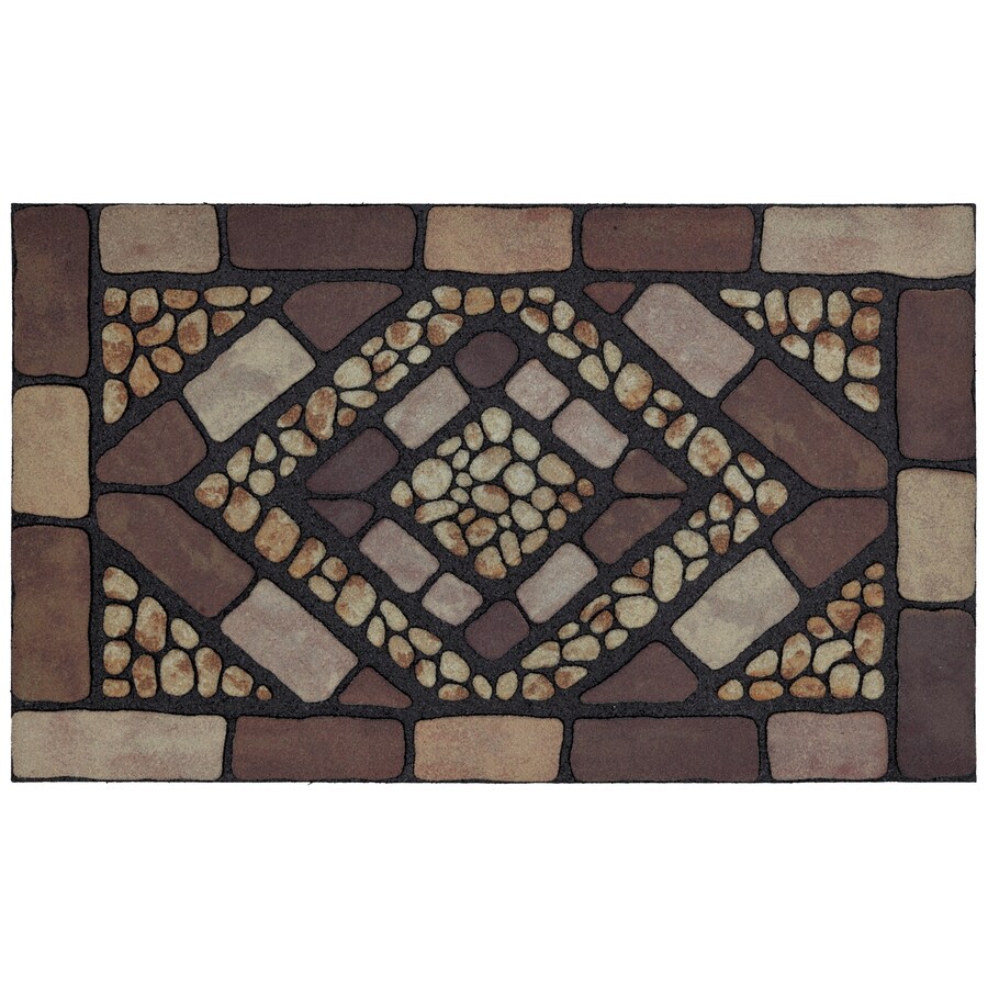Mohawk Home 4532-15387-18X30 Multicolor Rectangular Door Mat (Common: 18-in x 30-in; Actual: 18-in x 30-in)