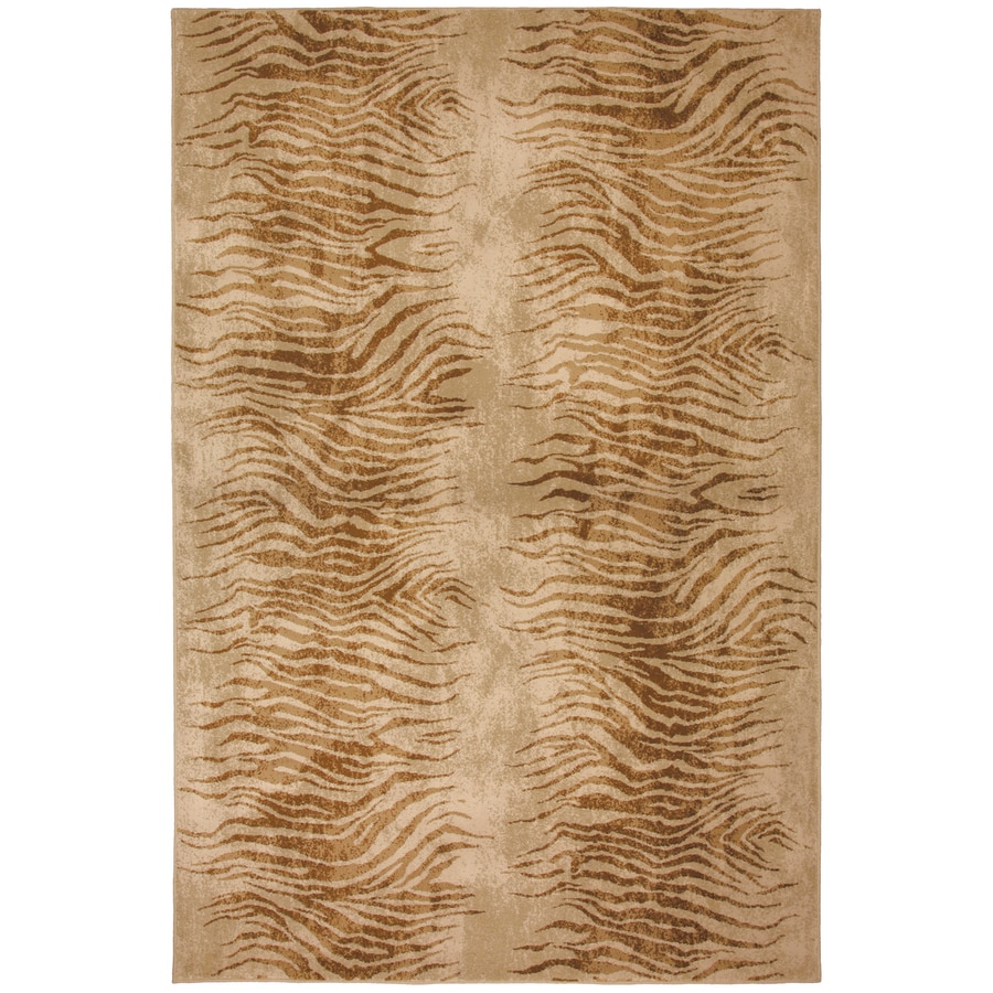 Mohawk Home Select Versailles Shock Wave Brown Rectangular