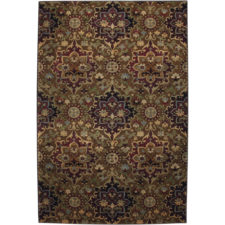 Mohawk Home Casablanca Med Dark Gold Multicolor Rectangular Mohawk Home Casablanca Med Dark Gold Multicolor Rectangular Indoor Woven Area Rug Common 8