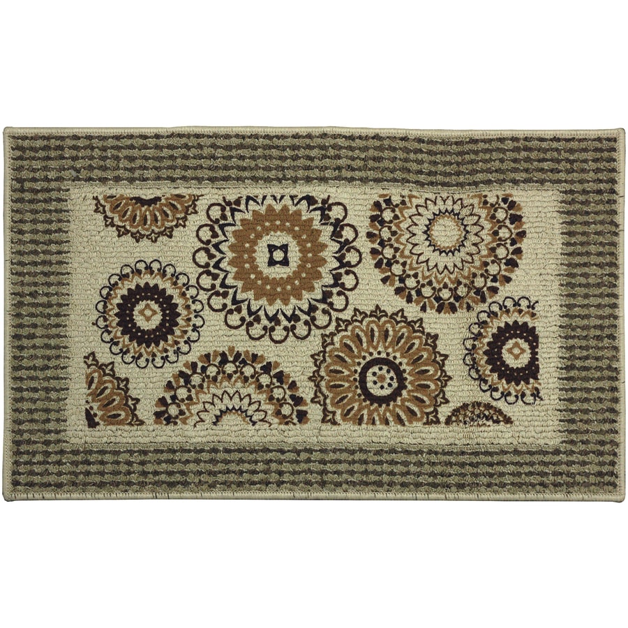 Mohawk Home OffWhite Rectangular Door Mat 11/2ft x 21/2ft