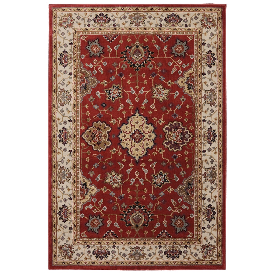 Mohawk Home Rockefeller Ruby 5 x 8 Red/Pink Area Rug at Lowes.com