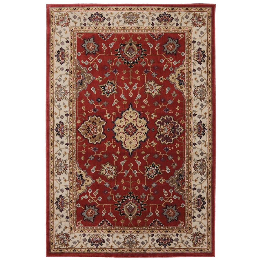 Mohawk Home 9371-5932-96X132 Rockefeller Ruby 8 x 11 Red/Pink Area Rug