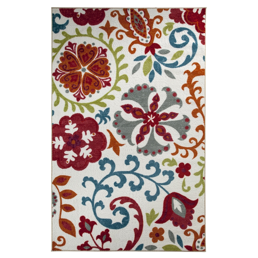 Mohawk Home Idas Garden 8 x 10 Multicolor Area Rug at