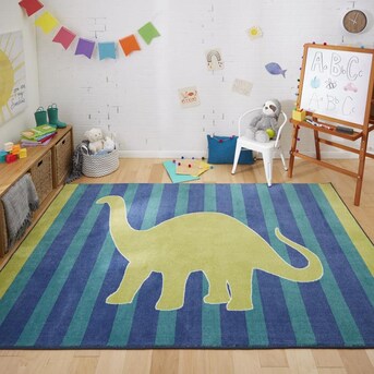 Mohawk Home Aurora Kids Lime Indoor Area Rug Common 5 X 8 Lime Indoor Kids Area Rug
