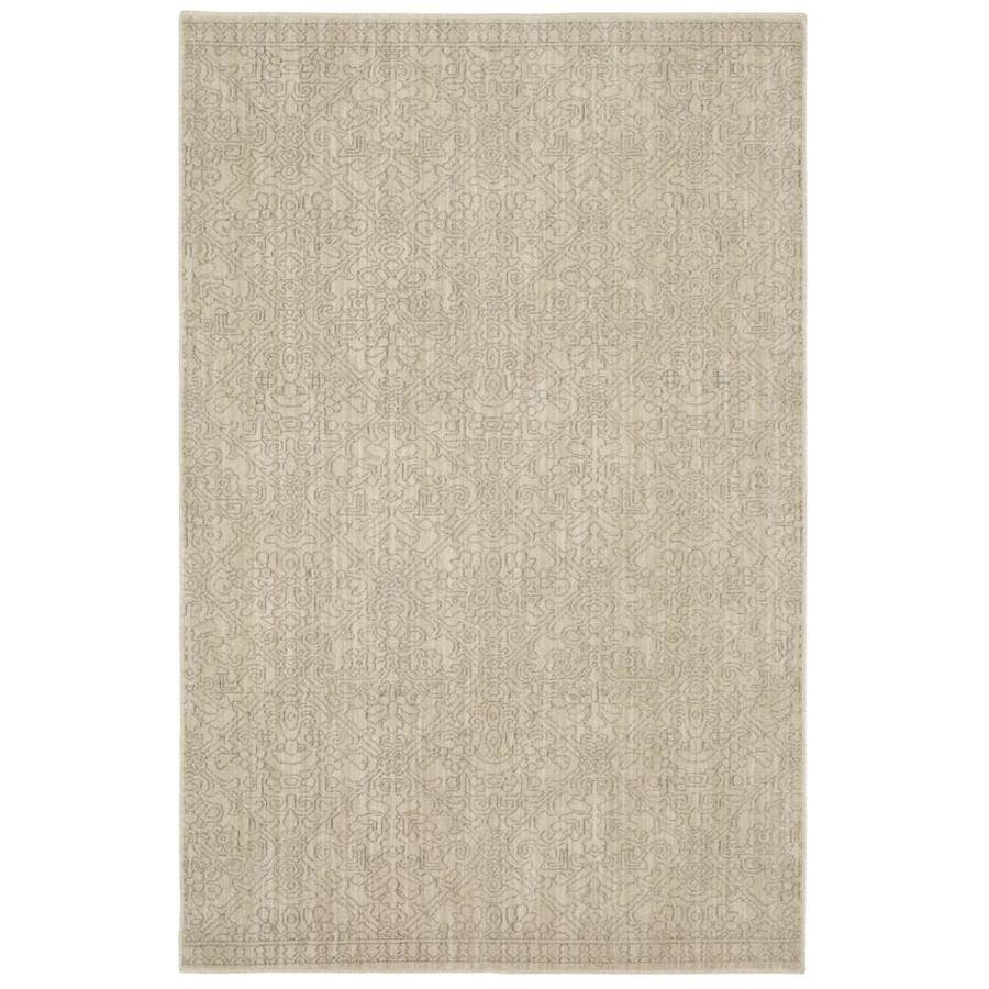 Mohawk Home Marrakesh Tan Rectangular Indoor Machine Made Moroccan