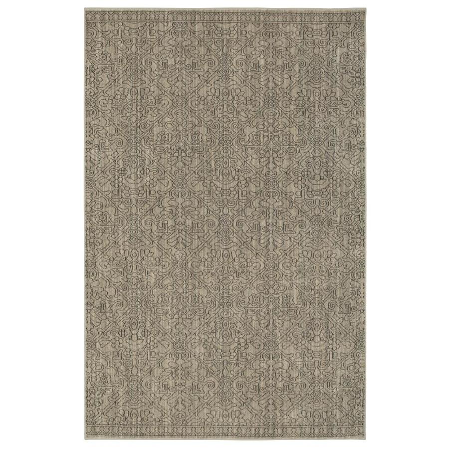 Mohawk Home Marrakesh Gray Rectangular Indoor Machine Made Moroccan