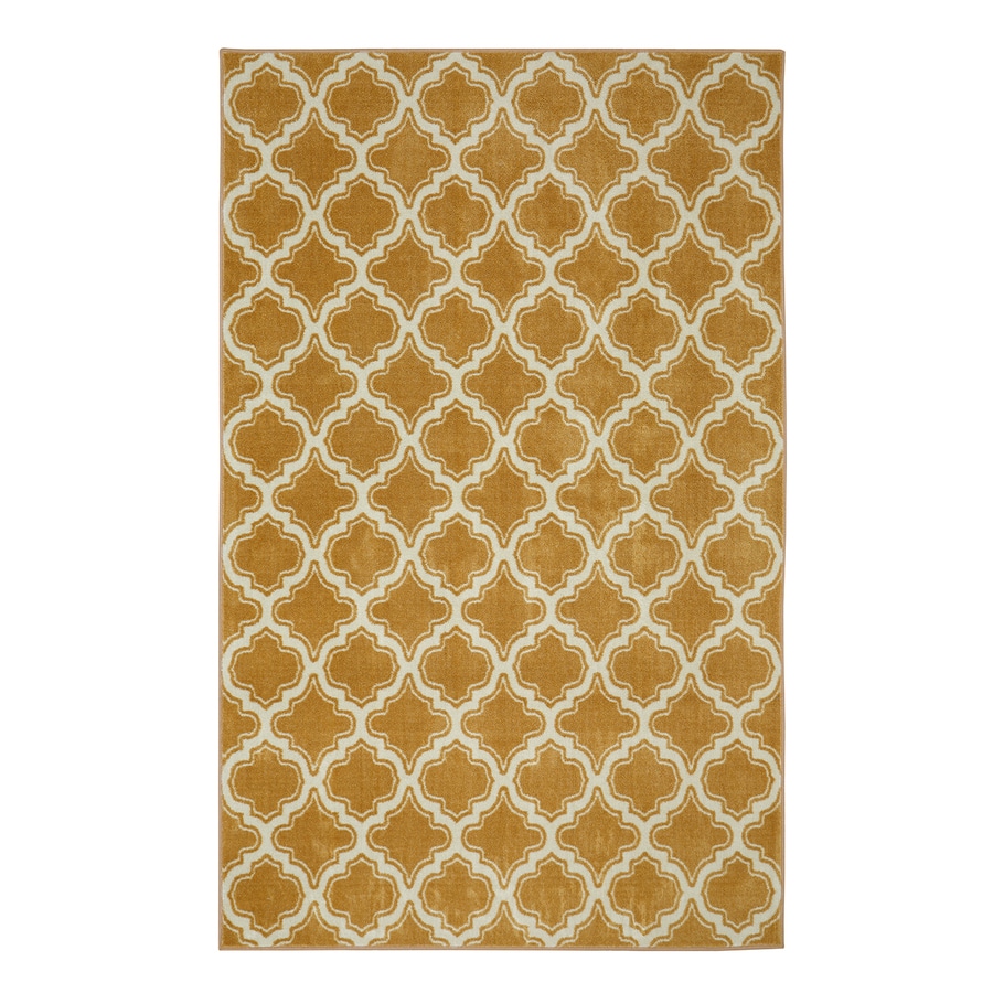 Mohawk Home 12501-510-60X96 Calabasas Uno Warm Red Rectangular Indoor Machine-Made Area Rug (Common: 5 x 8; Actual: 5-ft W x 8-ft L)