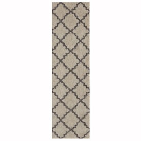 Mohawk Home Wyatt Gray Indoor Runner (Common: 2 x 8; Actual: 2.1-ft W x 7.1-ft L)