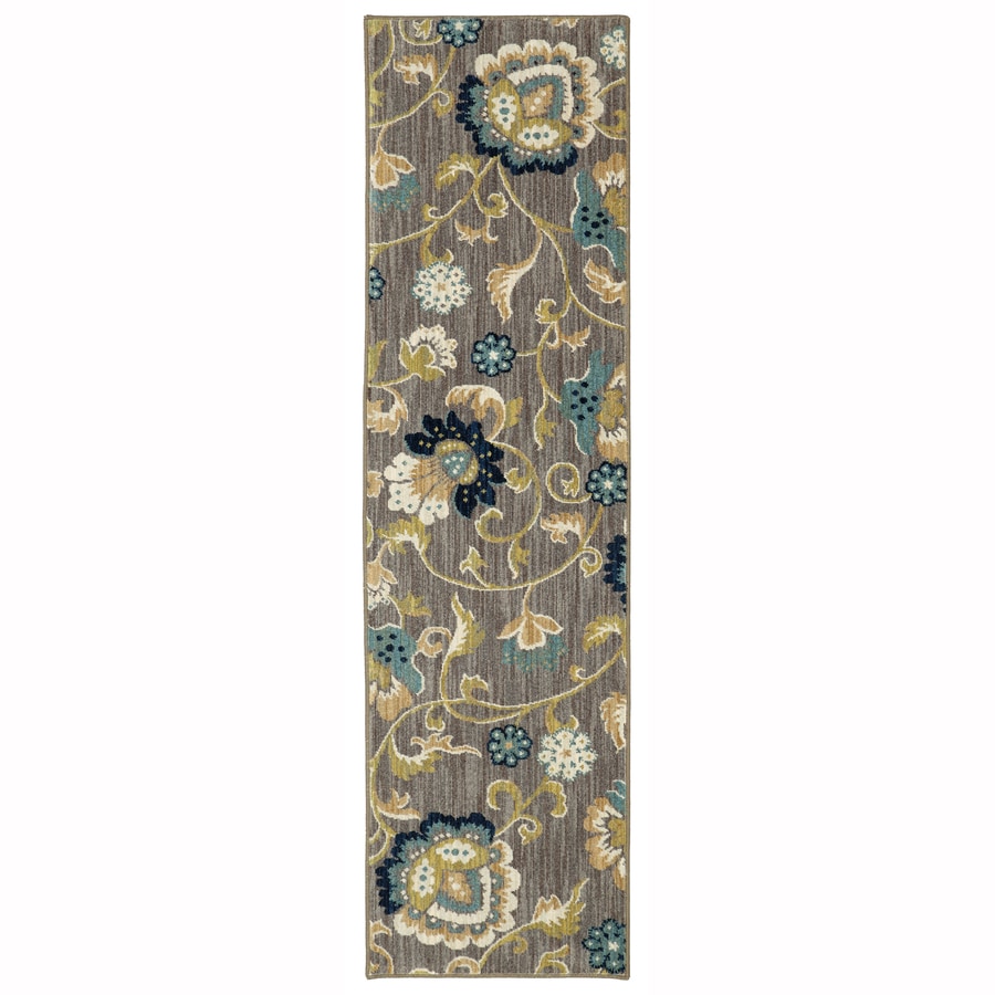 Mohawk Home Graceland Taupe Rectangular Indoor Machine Made French Mohawk Home Graceland Taupe Rectangular Indoor Machine Made French Country Runner Common 2 X 8 Actual 1 Ft W 7 83 L