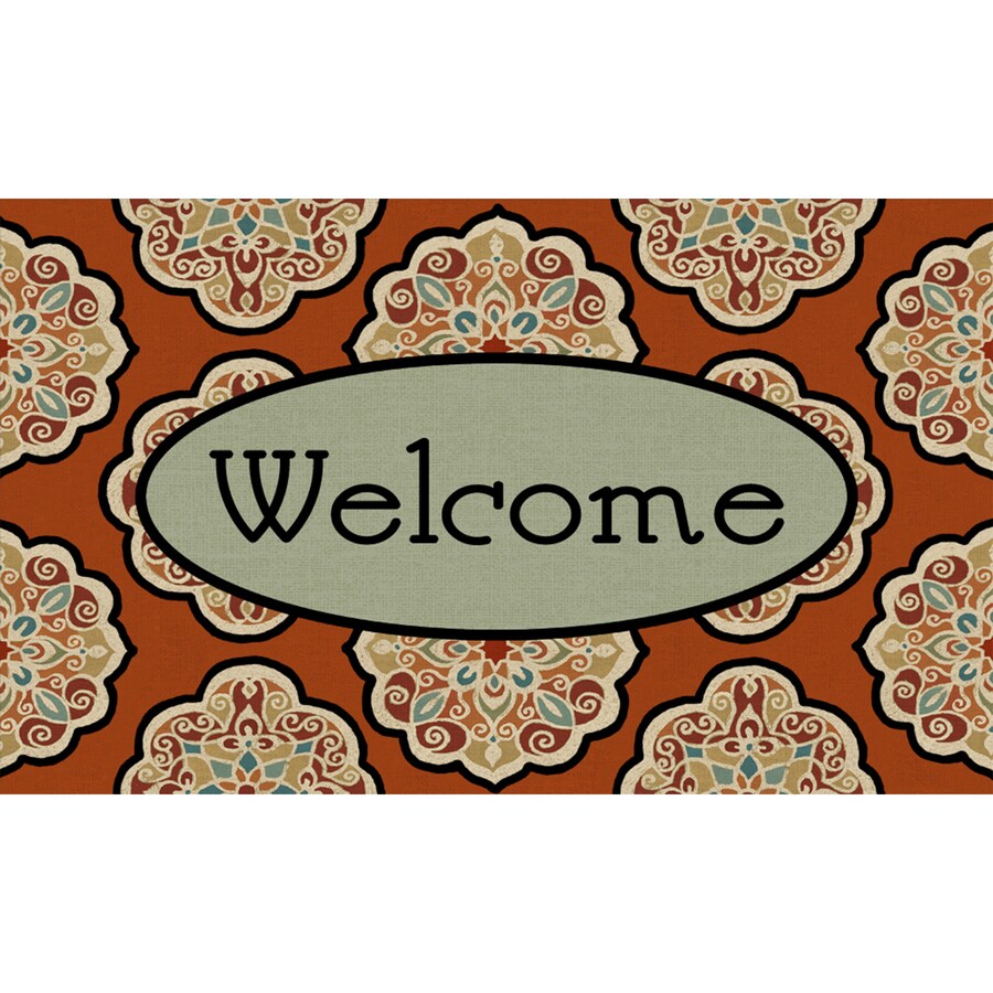 Mohawk Home Core Doormats Brown Rectangular Door Mat Common 1 1