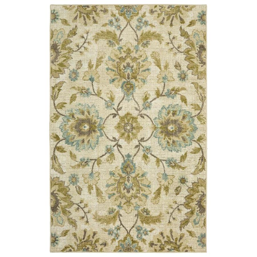 Mohawk Home Darya Light Blue Indoor Oriental Area Rug Common Mohawk Home Darya Light Blue Indoor Oriental Area Rug Common 5 X 8