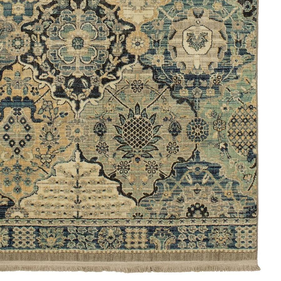 Mohawk Home Steeplegate Grey Indoor Oriental Area Rug 8 x 10