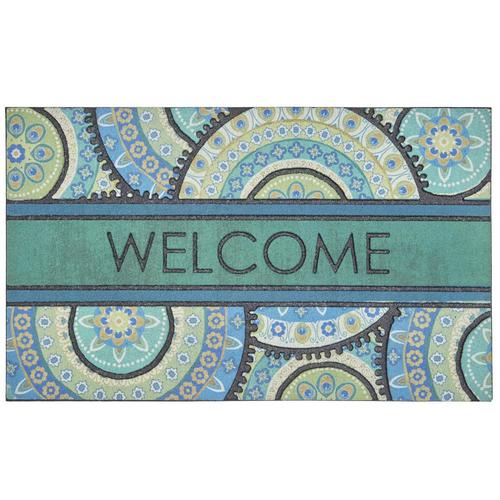 Mohawk Home Doorscapes Mat Rectangular Outdoor Door Mat (Common: 2-ft x 3-ft; Actual: 18-in x 30 ...