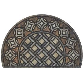 1'11"x2'11" Doorscapes Estate Mat Deco Tile Slice Assorted Brown - Mohawk