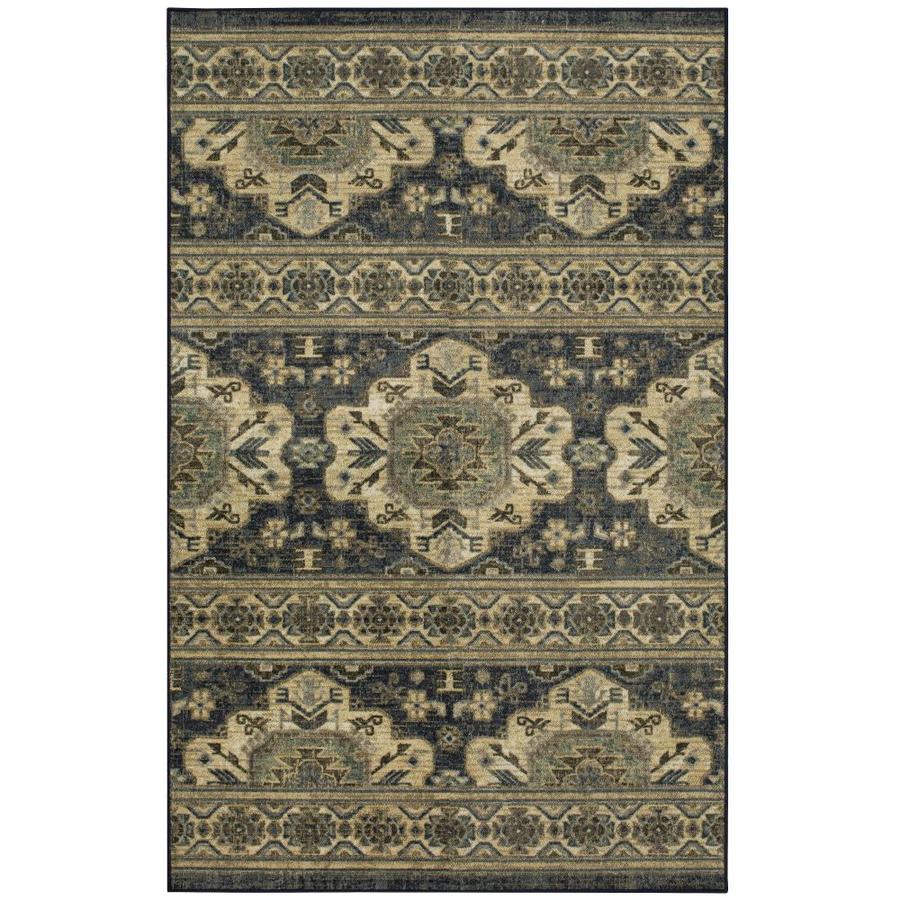 Mohawk Home Julian Blue Indoor Bohemian Eclectic Area Rug Common Blue Indoor Bohemian Eclectic Area Rug
