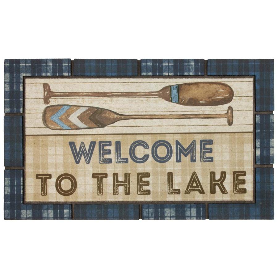 2019 Regional Brown Rectangular Door Mat Common 1 1 2 Ft X 2 1 2 Ft Actual 30 In X 18 In