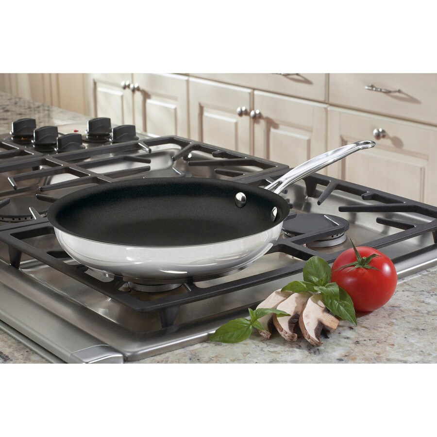 Shop Cuisinart Chef's Classic 10-in Stainless Steel Skillet at Lowes.com