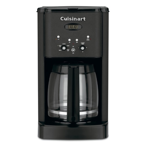 Cuisinart Black 12-Cup Programmable Coffee Maker at Lowes.com