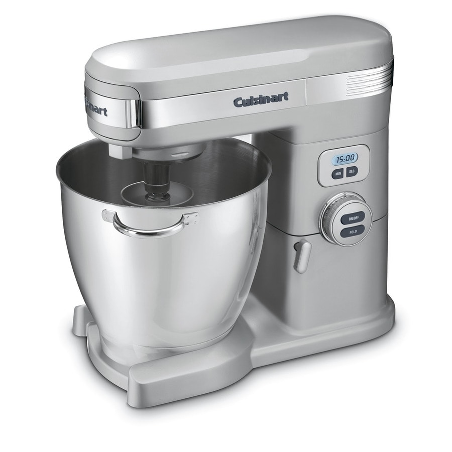 Cuisinart 7Quart 12Speed Brushed Chrome Countertop Stand Mixer at