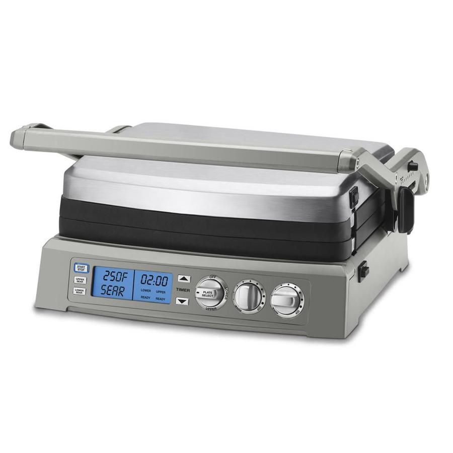 Cuisinart Griddler Elite 24in L x 10in W NonStick Contact Grill at