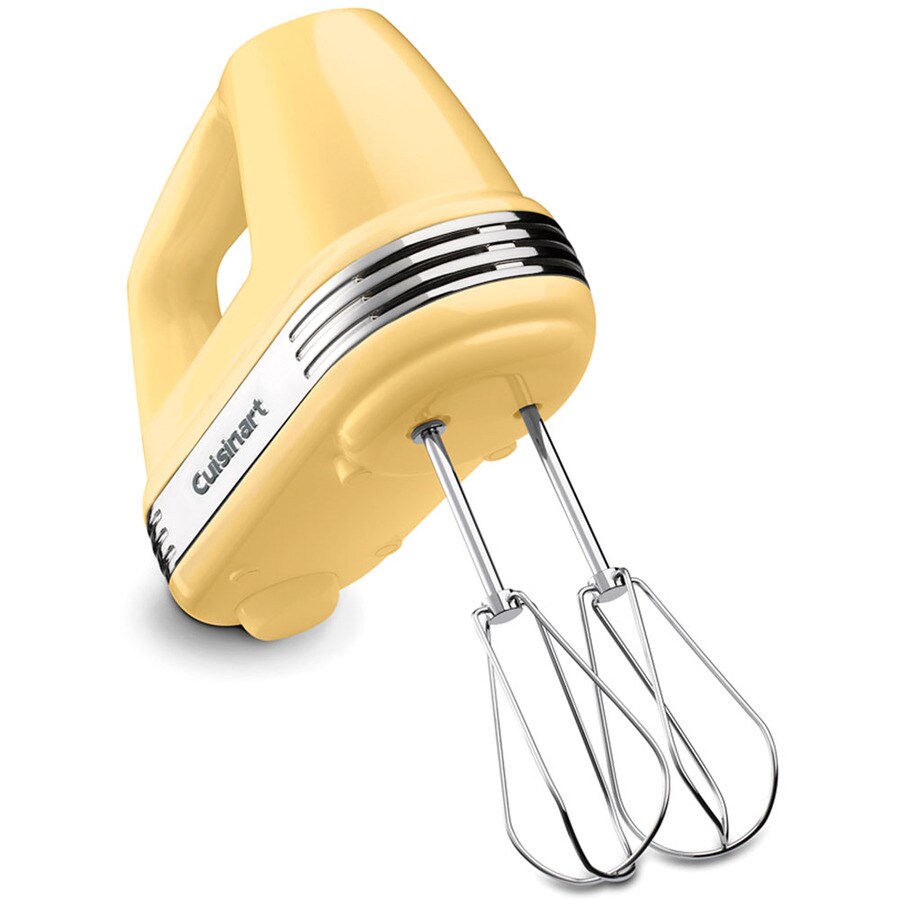 Tasty by Cuisinart Electric 5 Speed Handheld Food Mixer, Yellow (Open Box)